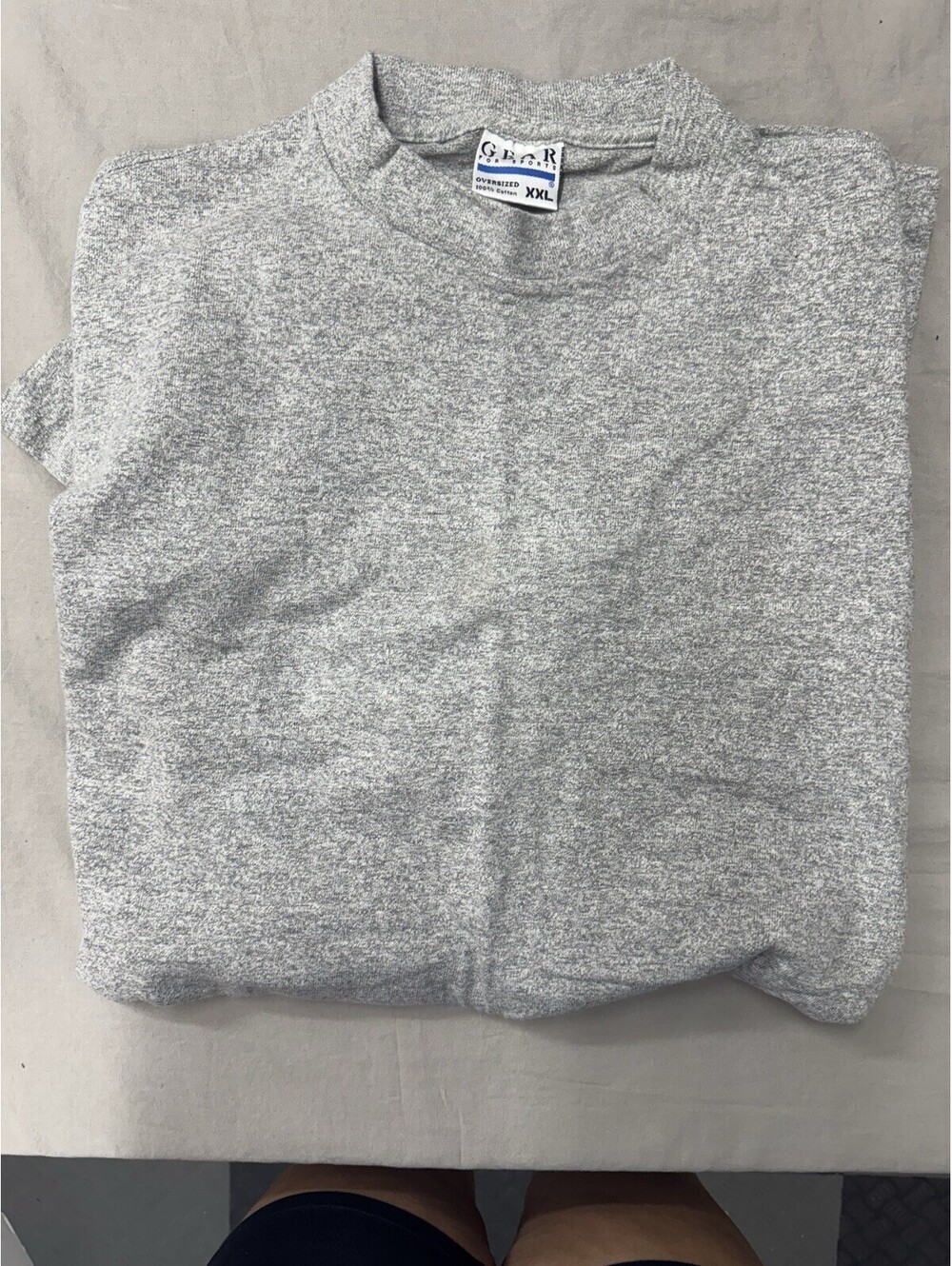 Vintage Gear For Sports Shirt Blank Grey Size XXL